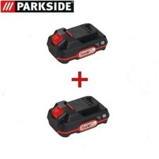 PARKSIDE® Lot de 2 Batteries 20 V 2Ah Pour les appareil De la Serie X20VTEAM OEM