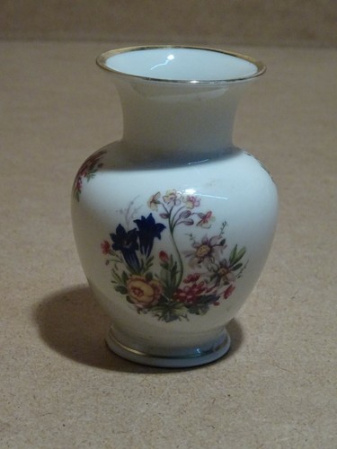 Petit vase décor fleurs - petit,
