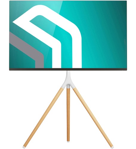 Trepied bois pour 65 - tv,