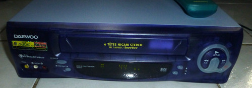 Magnétoscope daewoo design - magnÉtoscope,