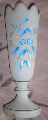 Grand vase verre - vase, opalin