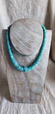 Collier en Turquoise Américaine  Véritable 