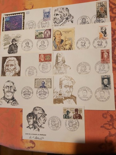 Enveloppes 1er jour - 1er,