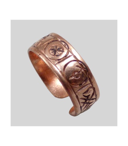 Bague tibétaine cuivre - bague, en