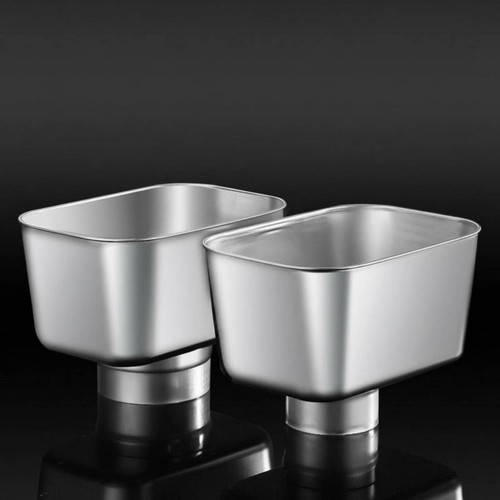 Avaloir carré inox large - avaloir,