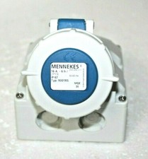 Prise De Courant Industrielle Murale 2P+ IP67 Bleue Mennekes 9301RS