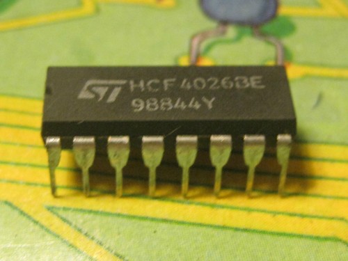 1pcs hcf4026be decade - 1pcs,