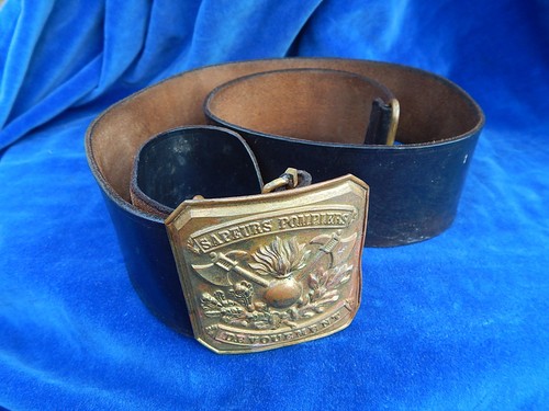 Ceinture belt pompier - -,