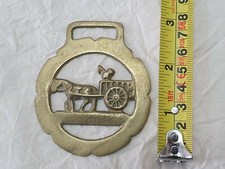 Vintage Brass Horse Buckle