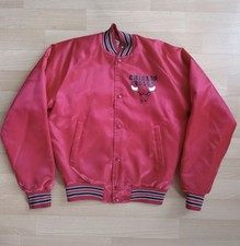 Veste Chalk Line Chicago Bulls Taille XS Ou S Vintage Og Basketball Satin Nba