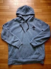 Sweat à capuche gris