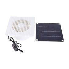 Ventilateur D’extraction Solaire IP67 étanche 6 Pouces Sûr 10W 12V OB