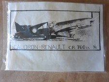 maquette 1/72e Caudron Renault