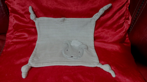 Doudou plat carré mouton