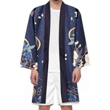 Homme Femme Long Kimono