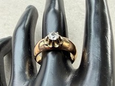 Bague or 18 carats de type