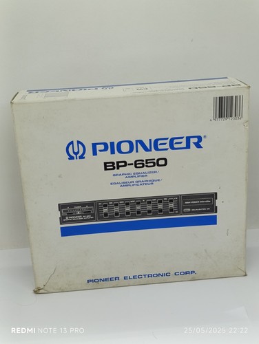 Pioneer 650 equalizer - bp-650,