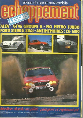 Echappement 177 lancia - n°177,