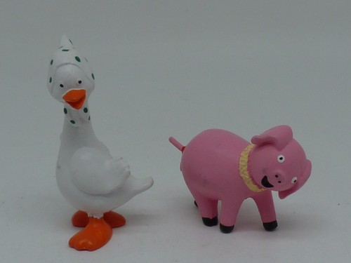 Lot figurines pvc plastique - lot,