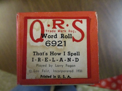 Qrs piano roll - that's, i