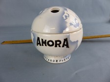 SARREGUEMINES DIGOIN , moutardier AMORA mappemonde globe terrestre