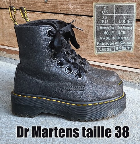 Martens molly glitter - dr, glitter"