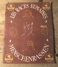 Album Chromos Super Chocolat Jacques Les Races Humaines Presque Complet