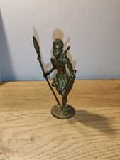 Ancienne SCULPTURE BENIN BRONZE AFRICAN TRIBAL ART AFRICAIN TRIBAL  A Saisir 