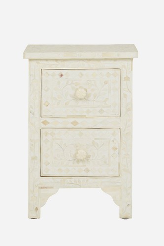 Table chevet blanche - table,