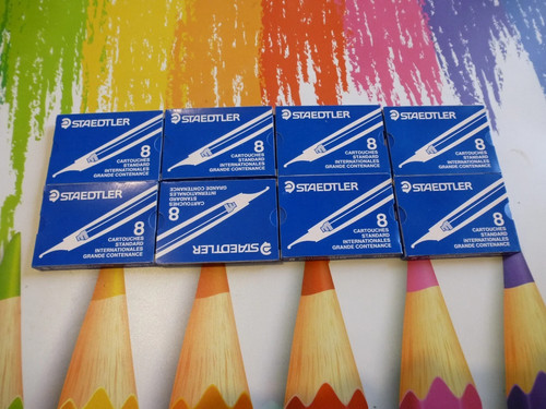 Cartouches encre bleu - cartouches,
