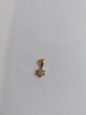 pendentif étoile or jaune 18