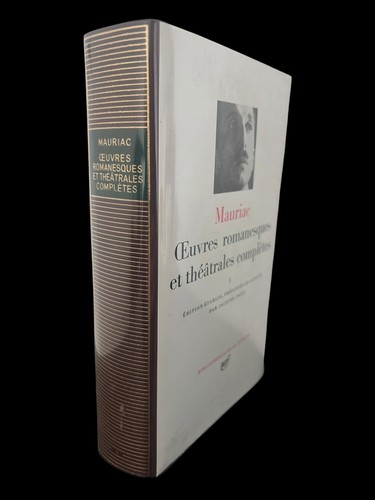 Pléiade mauriac oeuvres - la, plÉiade-mauriac-oeuvres