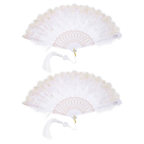 éventails pliants vintage - 2,