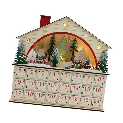 Calendrier avent en bois - de, l'avent
