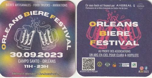 Sous bock orleans - 💖sous-bock,
