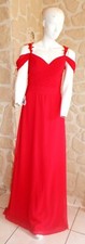 Robe cocktail rouge taille