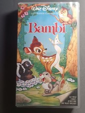 VHS Bambi  cassette vidéo Les