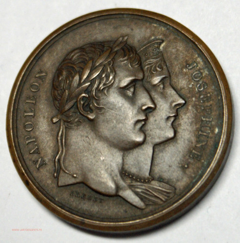 Médaille bonaparte et - bonaparte,