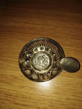 Tasse à Vin Militaire Armée Tastevin Métal Argenté AUGIS