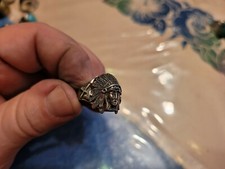   BAGUE VINTAGE INDIEN USA ARGENT 925  TAILLE 58   