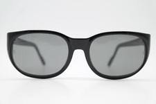 Lunettes De Soleil Vintage Cartier PARIS Noires Dorées Argentées Ovales