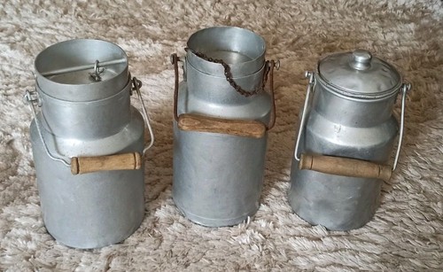 Anciens pot lait bidon - x,