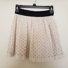 White Lace Asos Mini Skirt