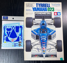 TAMIYA 1/20 Tyrrell YAMAHA 023 F1. Article20042 avec autocollants neufs du...
