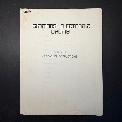 Vintage simmons electronic - simmons,