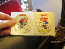 Ancien Autocollant des Cyclistes a Vélo de Chez la Lessive des Cadeaux Bonux 