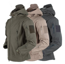 Veste parka coupe vent polaire