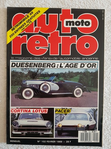 Auto retro 102 1989 - retro, n°102