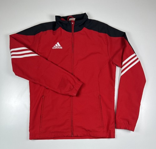 Adidas veste coupe vent - coupe-vent, rouge