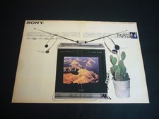 Catalogue Sony Trinitron Color